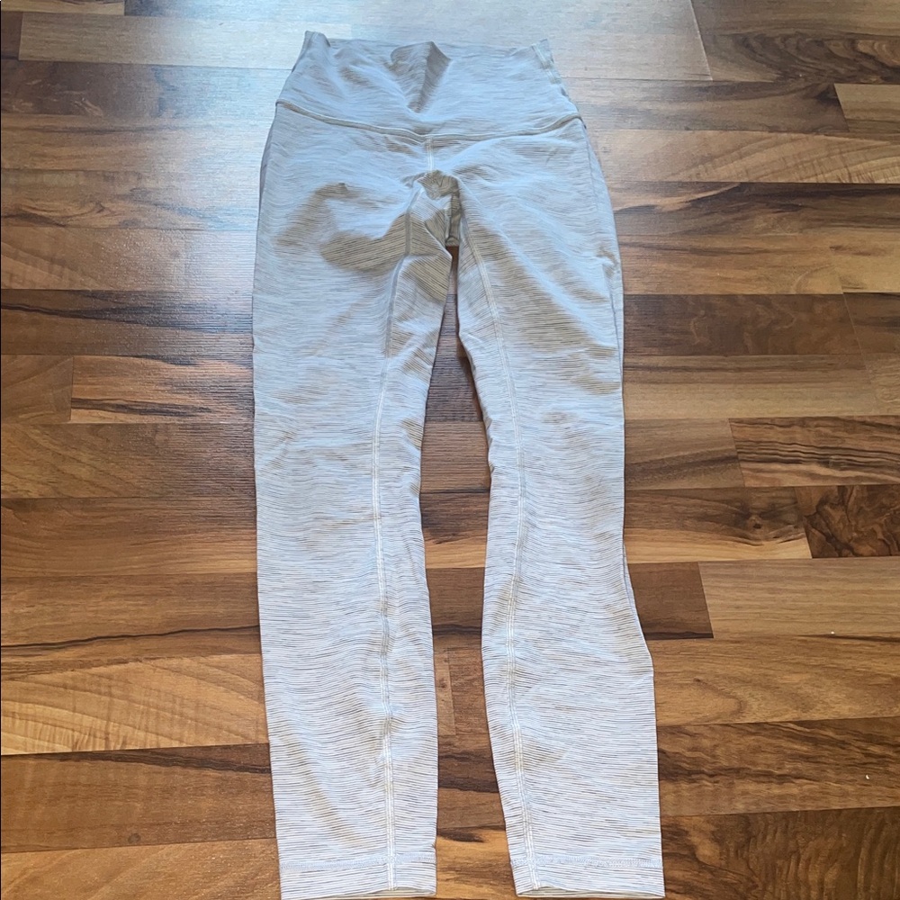 Lululemon Athletica Light Gray Leggings